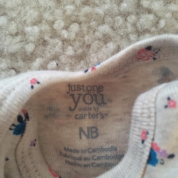 Baby Girl Just One You Made By Carter’s Outfit - Picture 3 of 3